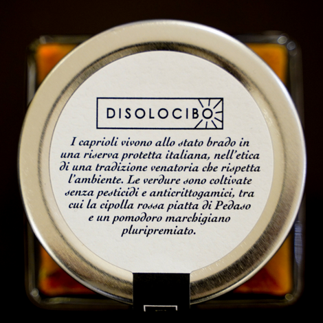 Ragù tradizionale di capriolo selvatico italiano - 180g