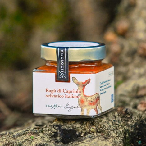 Ragù tradizionale di capriolo selvatico italiano - 180g