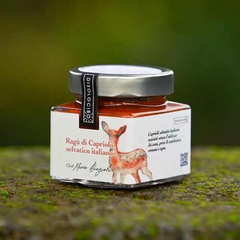 Ragù tradizionale di capriolo selvatico italiano - 180g