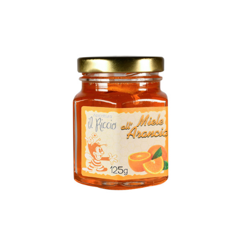 Miele all'Arancia Apicoltura Il Riccio - 125 g 