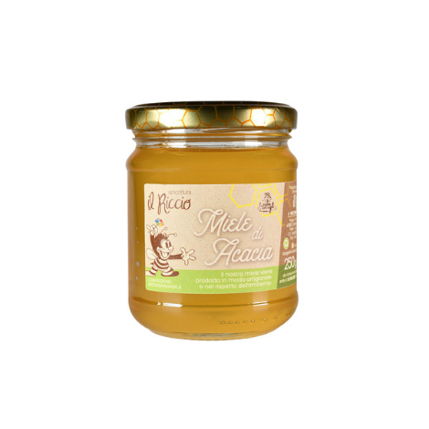 Miele di Acacia Apicoltura Il Riccio - 250 g 