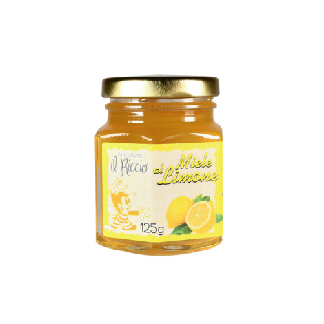 Miele al Limone Apicoltura Il Riccio - 125 g 