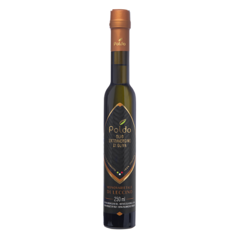 Poldo olio extra vergine di oliva Monovarietale di Leccino - 250ml