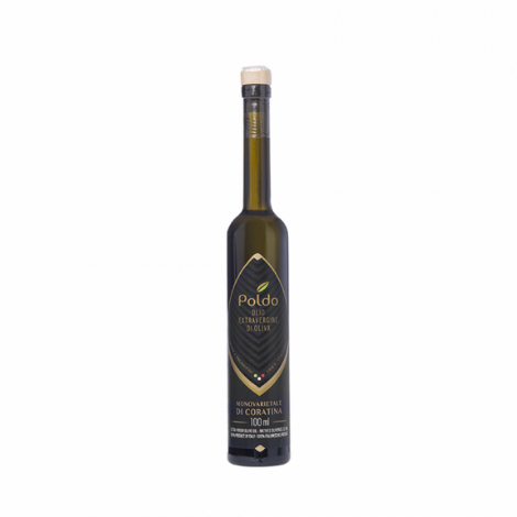 Poldo olio extra vergine di oliva Monovarietale di Coratina - 100ml