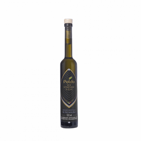 Poldo olio extra vergine di oliva Monovarietale di Picholine - 100ml